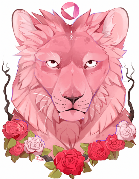 Розовый Лев