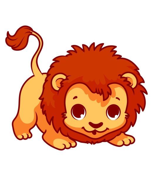 Львенок мультяшный