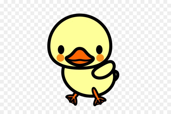 Утёнок для срисовки