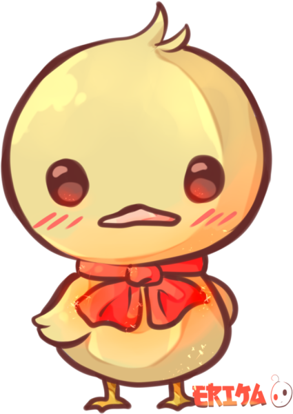 Милые уточки арт