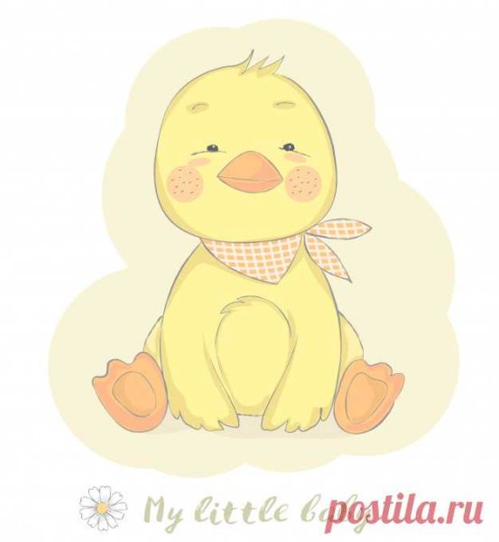 Милые уточки для срисовки