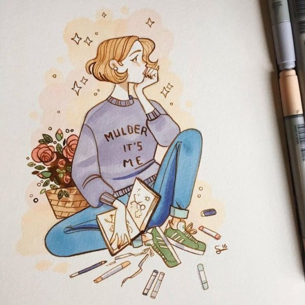 Рисунки для скеч бкука