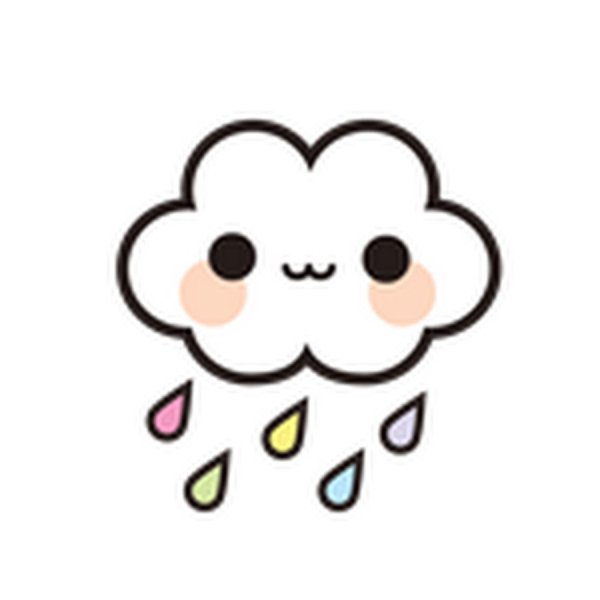 Милые облака для срисовки