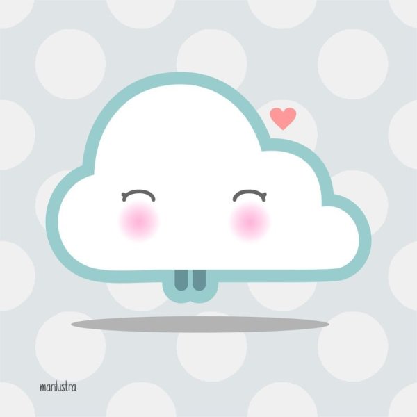 Милое облако с грозами