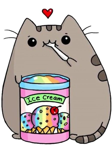 Кавай кот Пушин