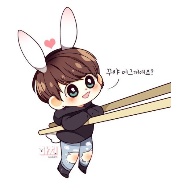 Чиби Чонгук из BTS