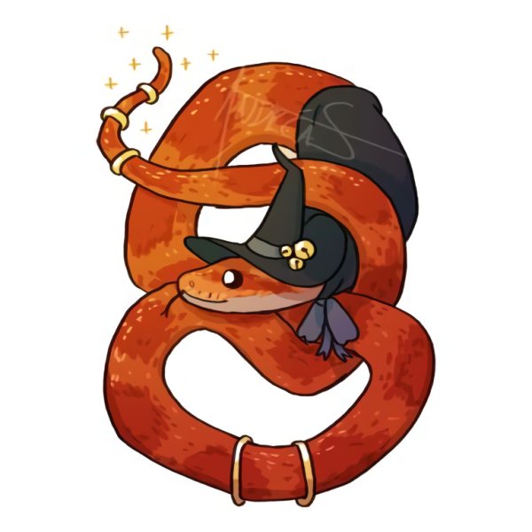 Арты милых змей