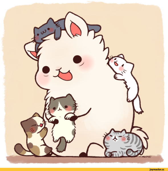 Котики арты милые