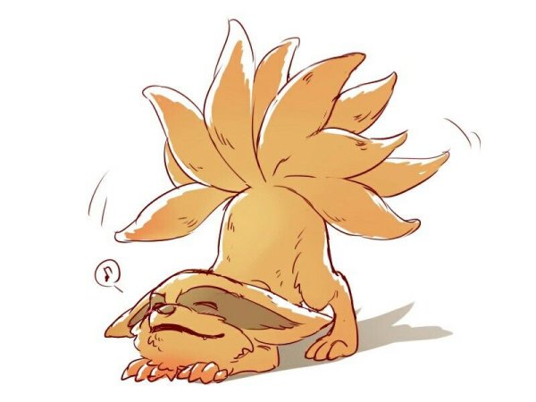 Чиби курама в аниме