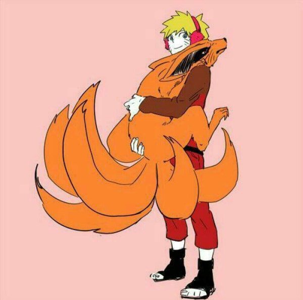 Девятихвостый Лис из Наруто маленький