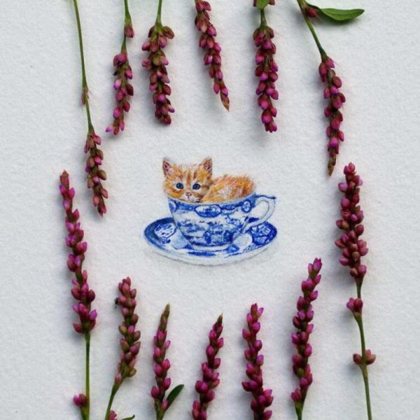 Рисунки миниатюра милые