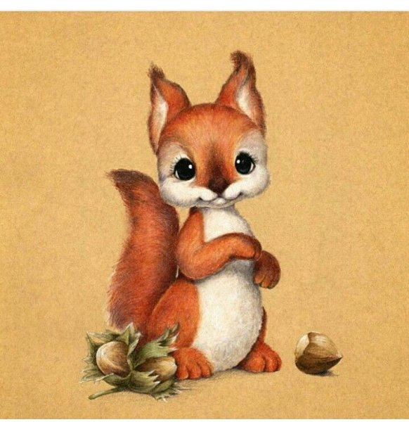 Мультяшные зверьки