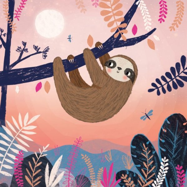 Ленивец стилизация