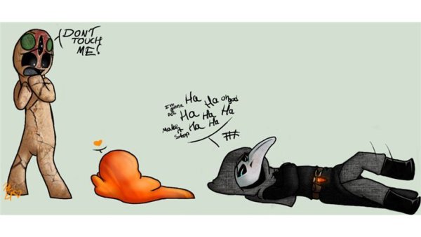 Чумной доктор SCP 049 арт милые