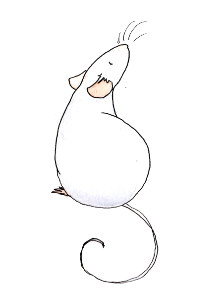 Рисунки для срисовки крыски