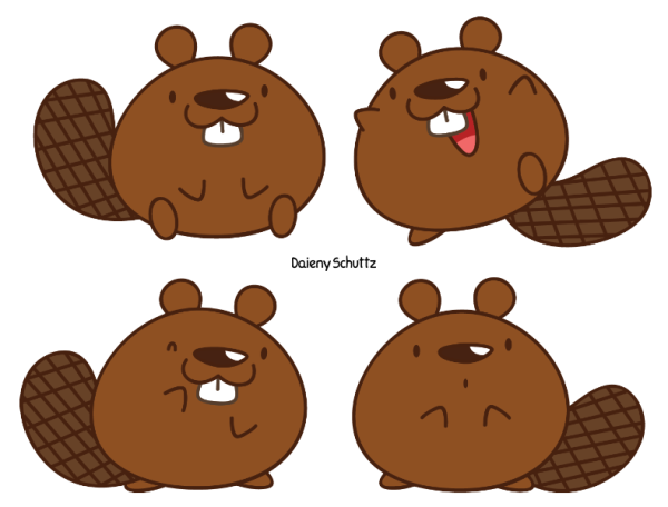 Кавайные бобры