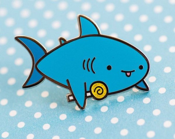 Милые акулы для срисовки