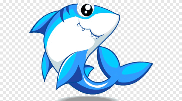 Акуленок рисунок