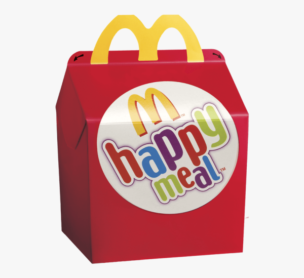 Хэппи мил на прозрачном фоне