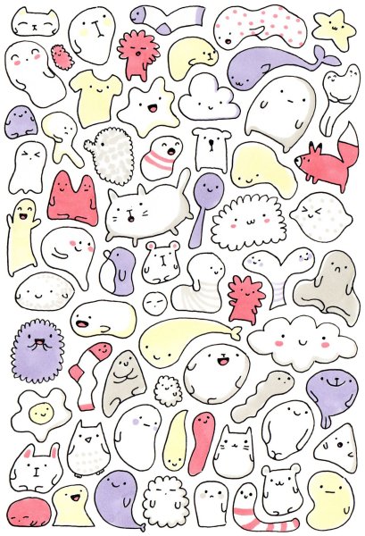 Маленькие миленькие рисуночки