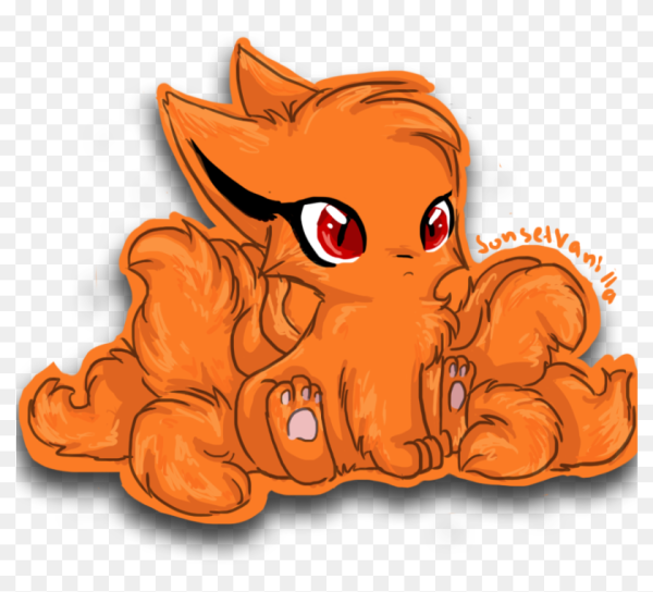 Наруто и курама Чиби