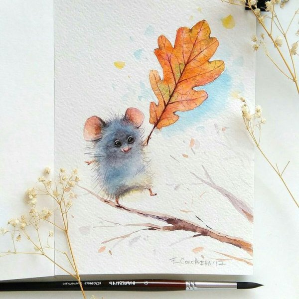 Акварельные иллюстрации Евгении Соловьевой