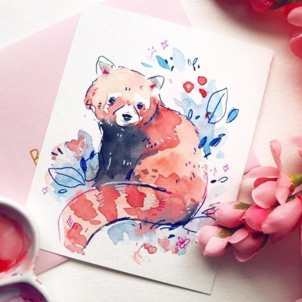 Милые акварели