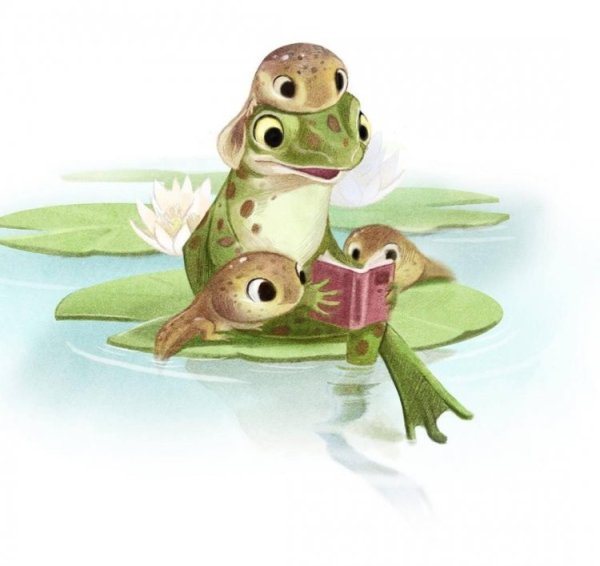 Милый Лягушонок арт
