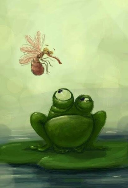 Лягушки милые арты