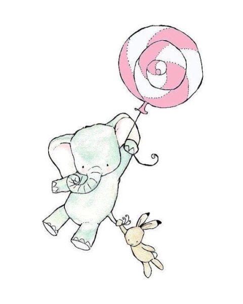 Слоник с шариками