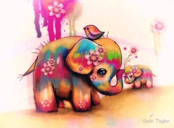 Karin Taylor слоны