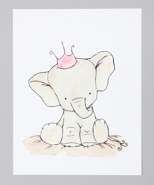 Слоненок карандашом