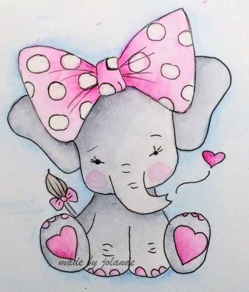 Красные милые рисуночки