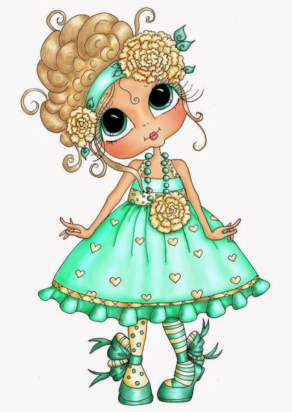 Куколки для срисовки