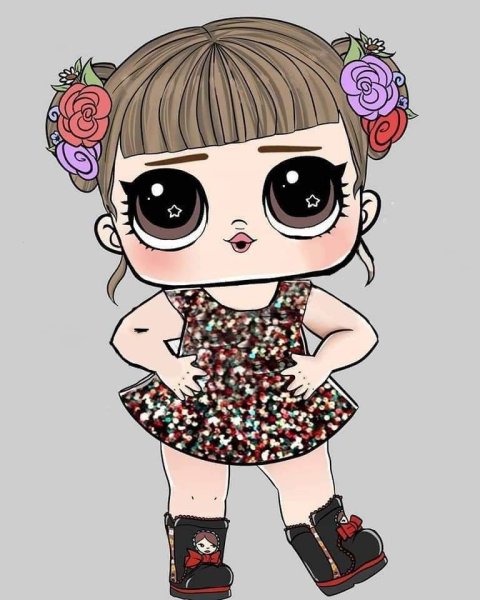 Рисовать куклу