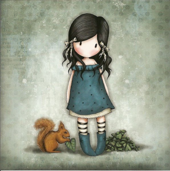 Милые куколки для срисовывания