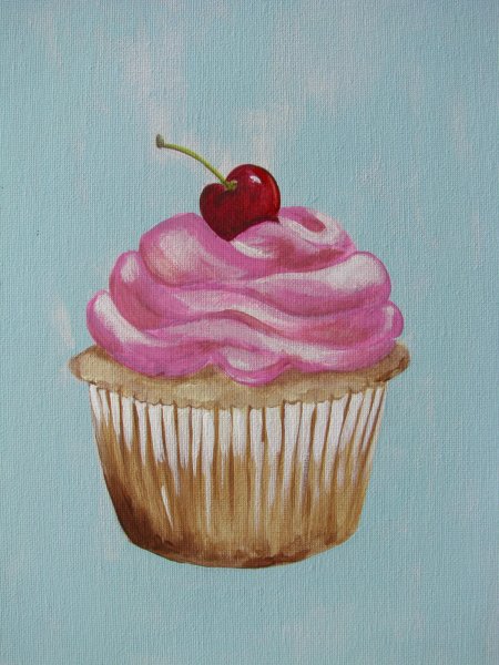 Рисование пирожных