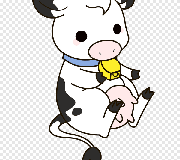 Корова мультяшные милые