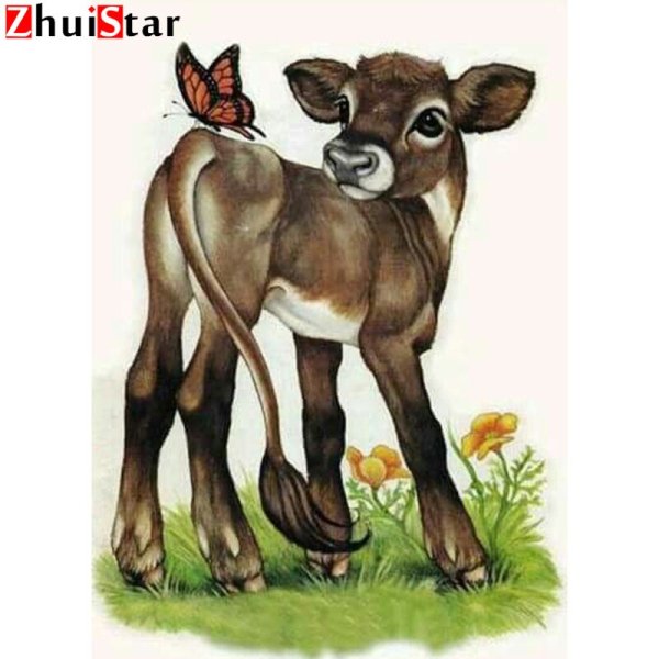 Корова мультяшные милые