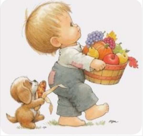 Иллюстрации Ruth Morehead мальчики