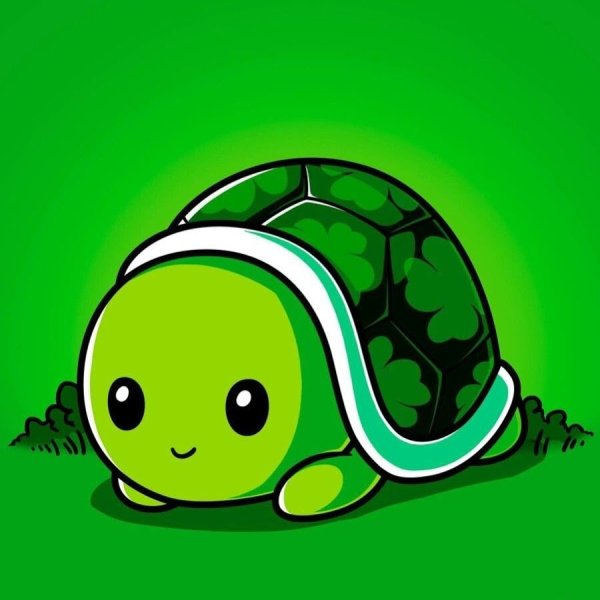 Милая черепашка
