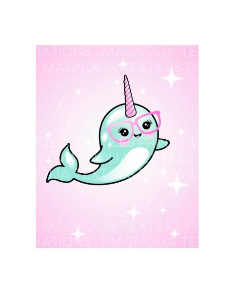 Милые Нарвалы для срисовки