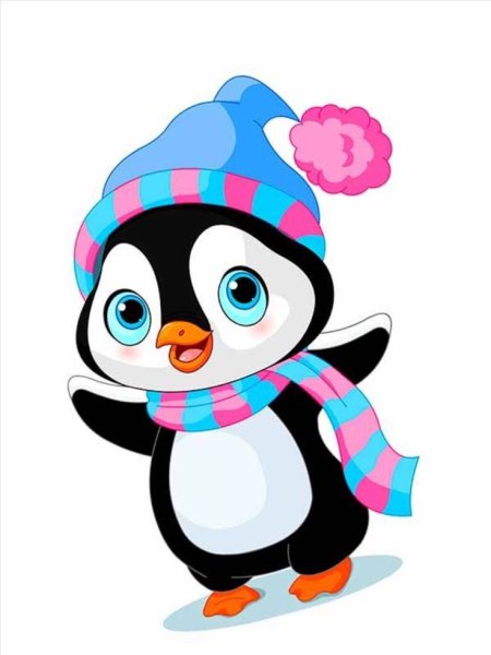 Пингвинёнок мультяшный