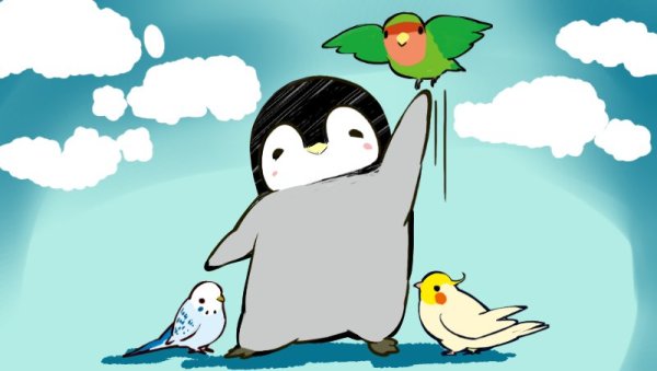 Аниме Пингвиненок