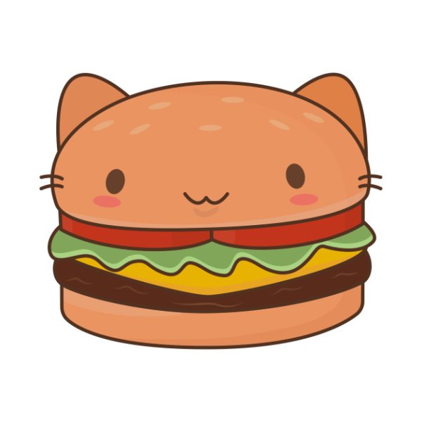 Кавайный бургер