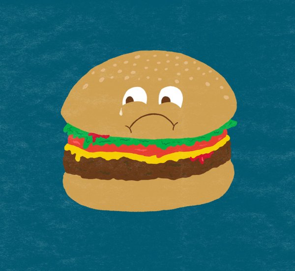 Магнит cute Hamburger