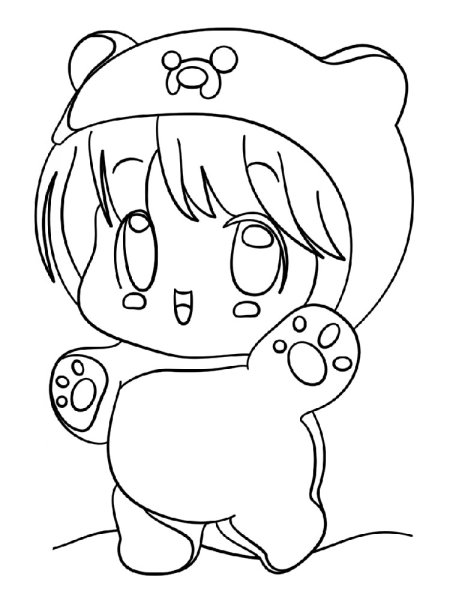 Раскраски милые