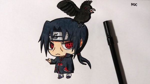 Чиби Итачи легко