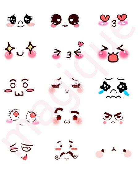 Кавайные рожицы