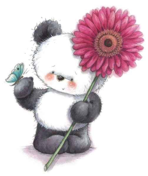 Милая открытка